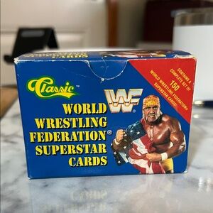 1991 Classic WWF Superstar 150 Cards Box - Hulk Hogan